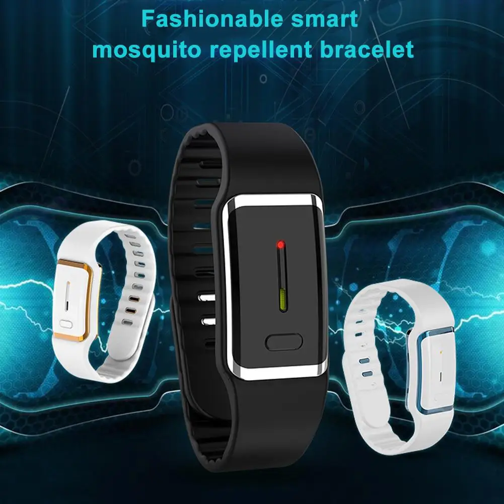 

Ultrasonic Mosquito Repellent Wristband Pregnant Kids Anti Mosquito Killer Pest Repeller Protection Bracelet