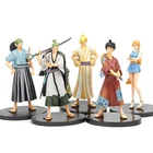 Фигурка Аниме One Piece, обезьянка D, Луффи, 16 см, модель куклы из АБС-пластика, Солон ророноа, Зоро, украшение для пиратской тематики, детская игрушка