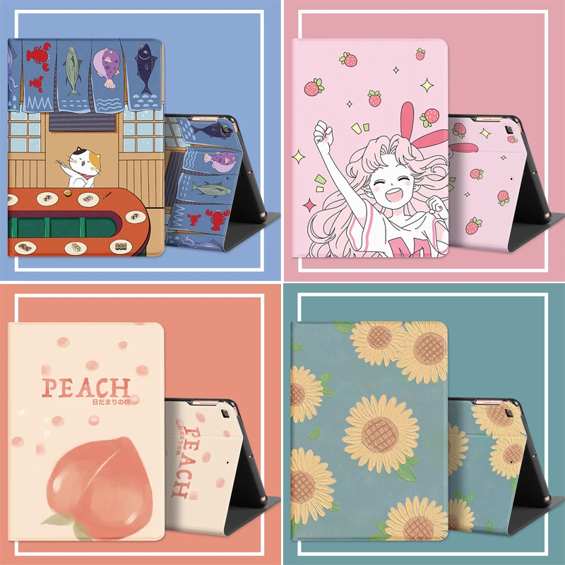 

Мягкий чехол из ТПУ для Ipad Air 1 2 3 9,7 Mini 4 5 10,5 дюймов, чехол, складной противоударный чехол-подставка для Ipad Pro 11 2020