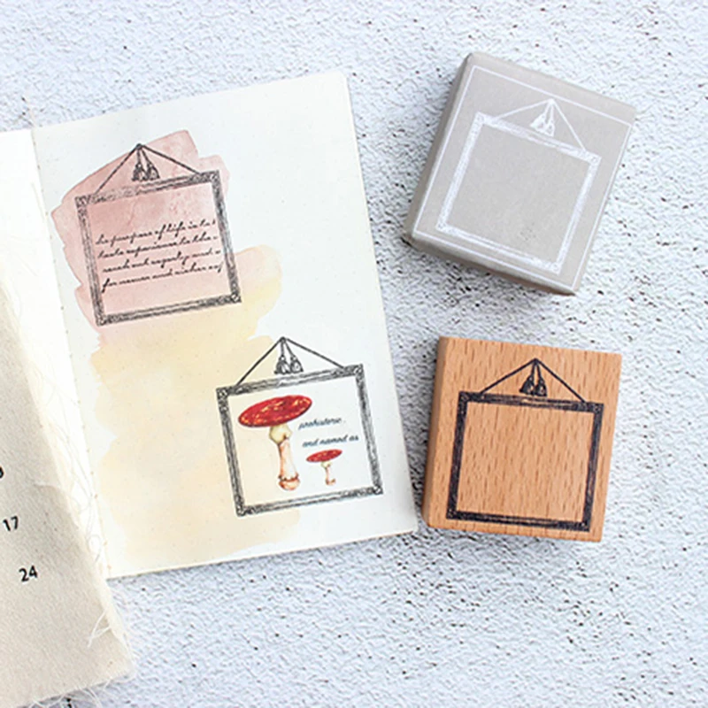 Штамп для декоративных часов деревянные и резиновые штампы скрапбукинга | Печати