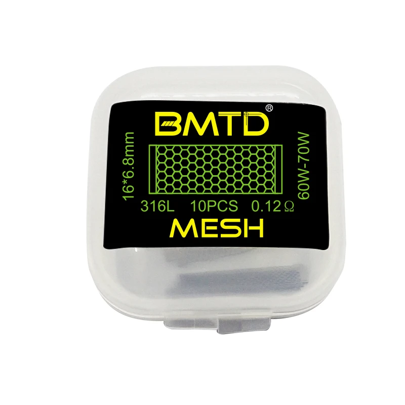 BMTD 10 шт./лот Meshwork встроенные катушки S316 0 12 Ом сетчатый стиль катушка провод для Vandy