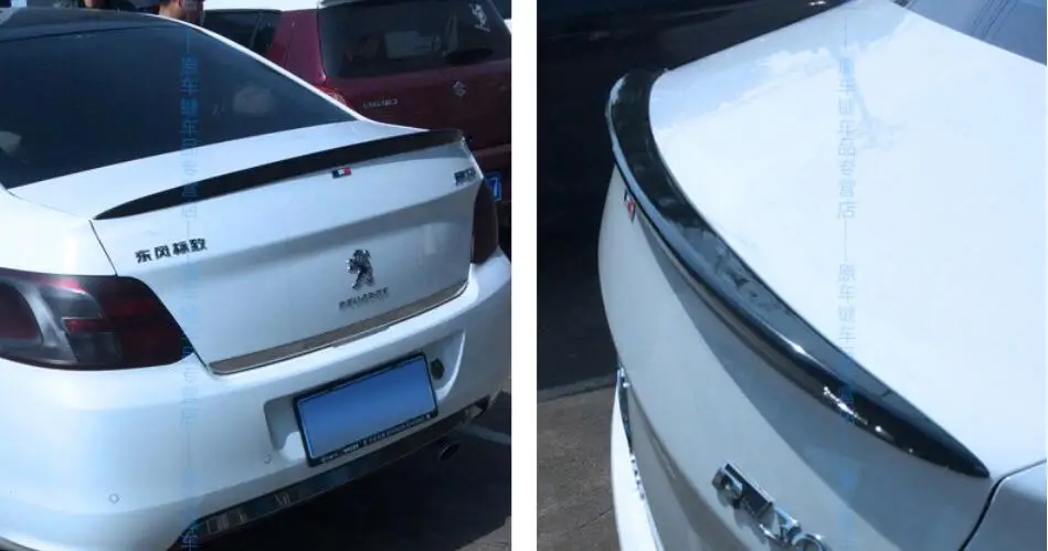 

ABS автомобильные задние крылья для багажника, планшетов для 14-17 Peugeot 301 2014 2015 2016 2017