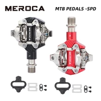 meroca klick pedale spd m540 multifunktionale aluminium legierung versiegelt lager f%c3%bcr bike racing self locking pedal f%c3%bcr mtb