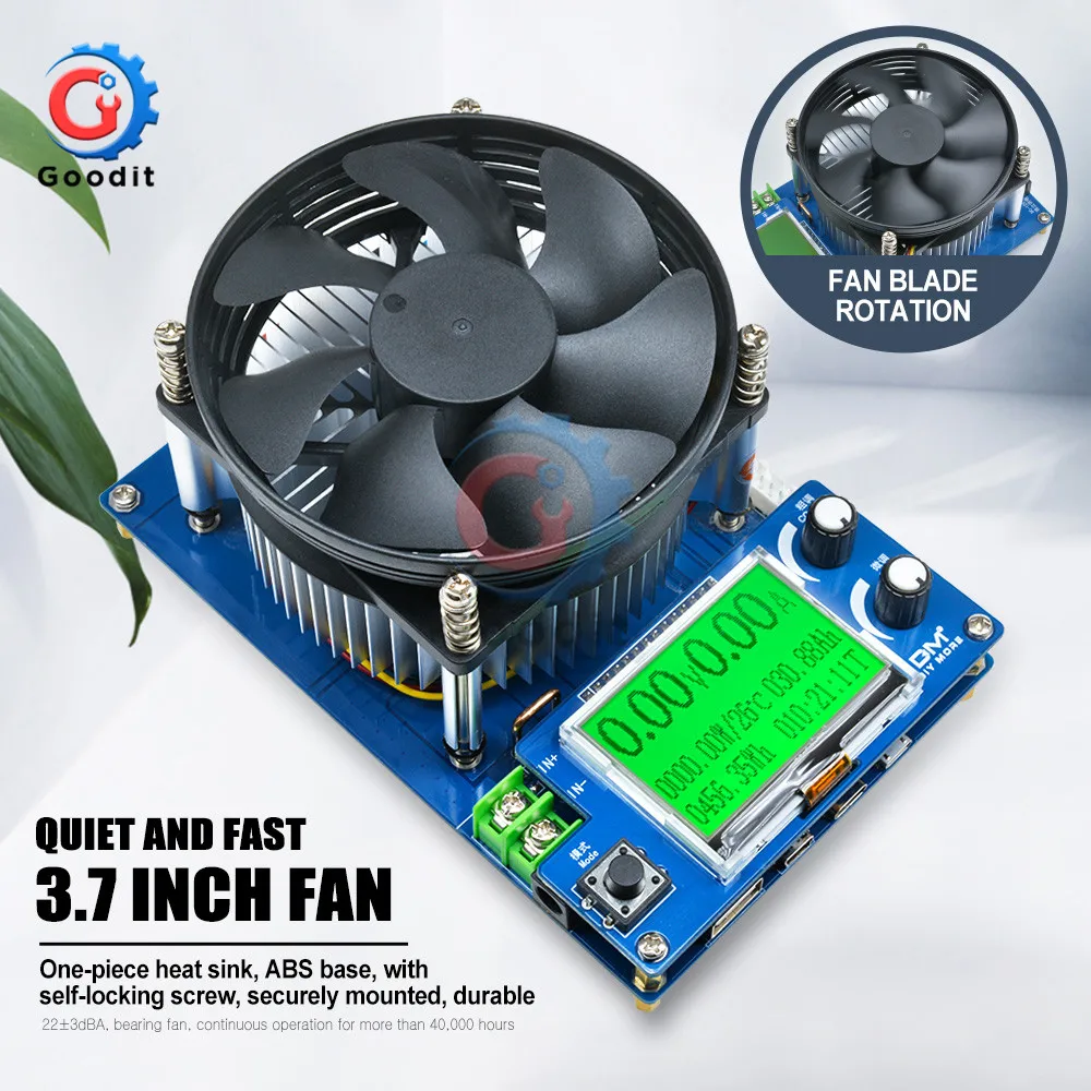 Электронный тестер емкости аккумуляторов цифровой настраиваемый Вольтметр