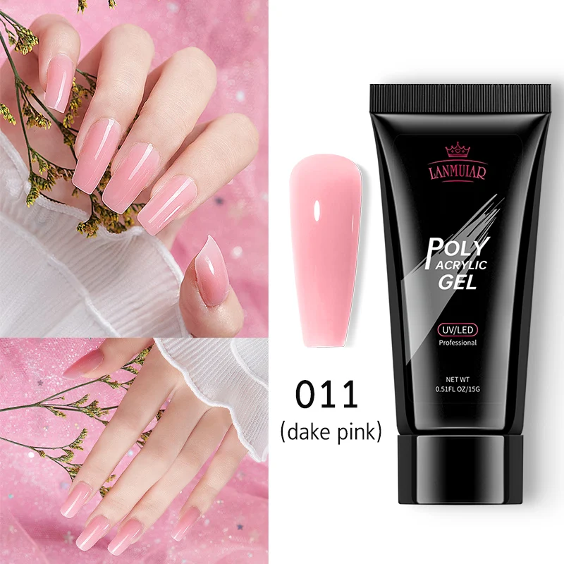 

Poly Nail Gel Kit 15ml Quick Building Set Poligel Nail Gel Nail Polish For Nail Extensions Acrylic Gel Polish Nail Art