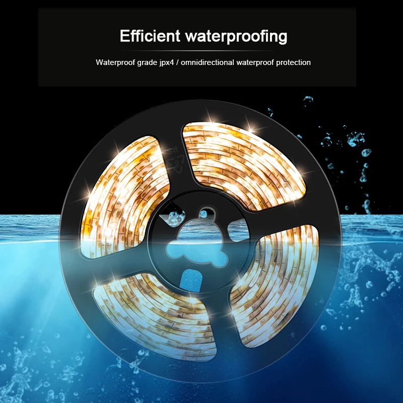 Светодиодный светильник 2835 SMD для кухонного шкафа светодиодный 1 5 м