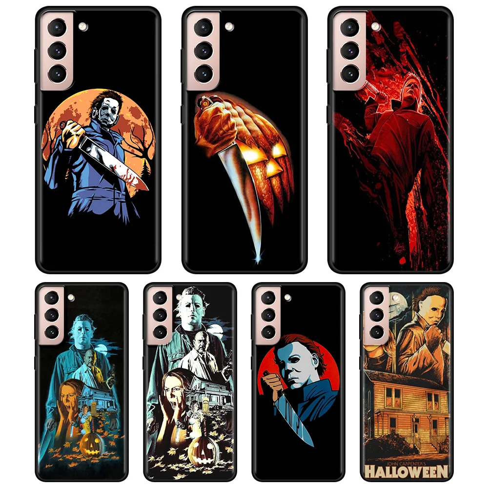 

Case For Samsung S20 S21 FE Ultra S21 S20 S10 S9 S8 Plus S10Lite S10e S7 Edge Note 20 9 Horror Movie The Curse Of Michael Myers