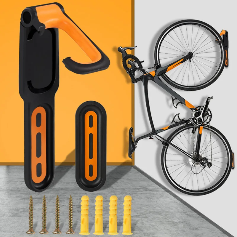 Держатель для велосипедной настенной стойки макс. 18 кг емкость гаража хранения