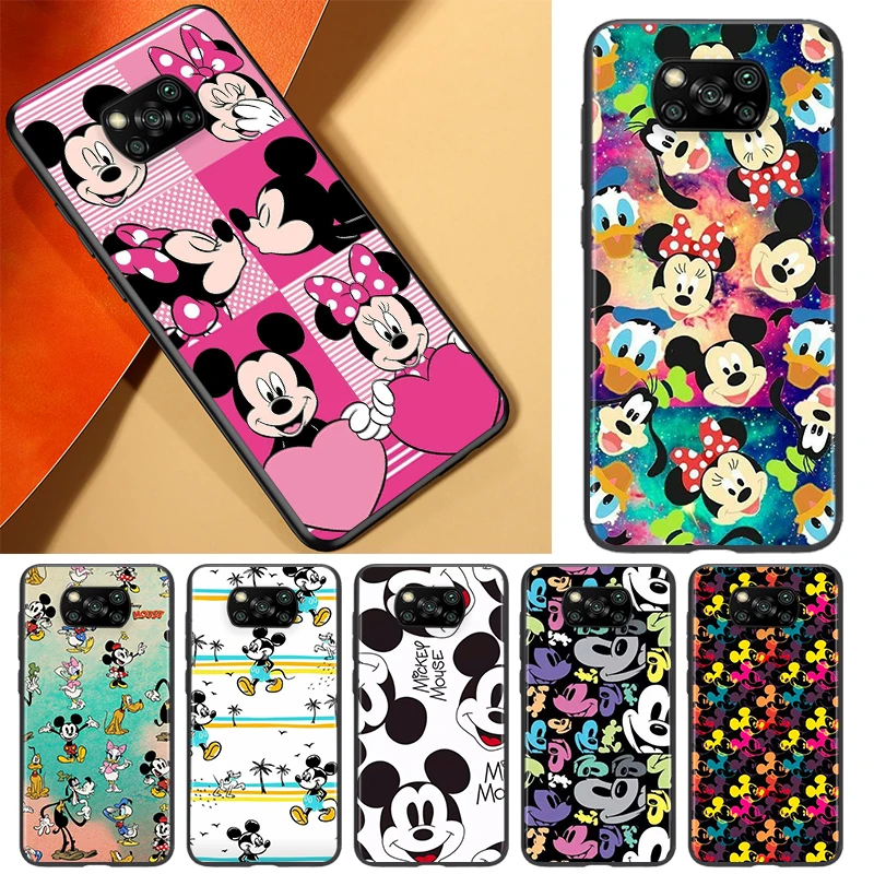 

Cartoon Animation Mickey Mouse Collection For Xiaomi Civi Play Mix 3 6X 5X Poco X3 NFC F3 GT M3 M2 X2 F2 Pro C3 F1 Phone Case