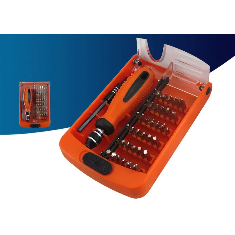 

38 in 1 Screwdriver combination Slotted Phillips Star TORX HEX phone digital clock batch repair plum rice Precision Screw Driver