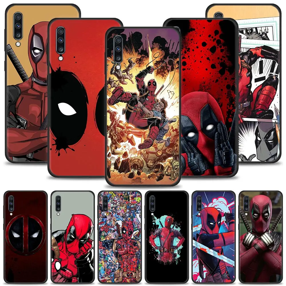 

Marvel Deadpool hero Case For Samsung Galaxy A50 A70 A90 A80 A70s A60 A50s A40 A30 A30s A20 A20s A20e A10 A10s A10e Phone Shell