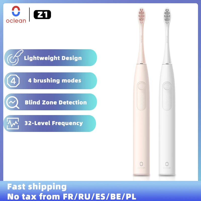

Oclean Z1 smart sonic automatic electric toothbrush cleaning, suitable for adults brand new USB fast charging IPX7 waterproof