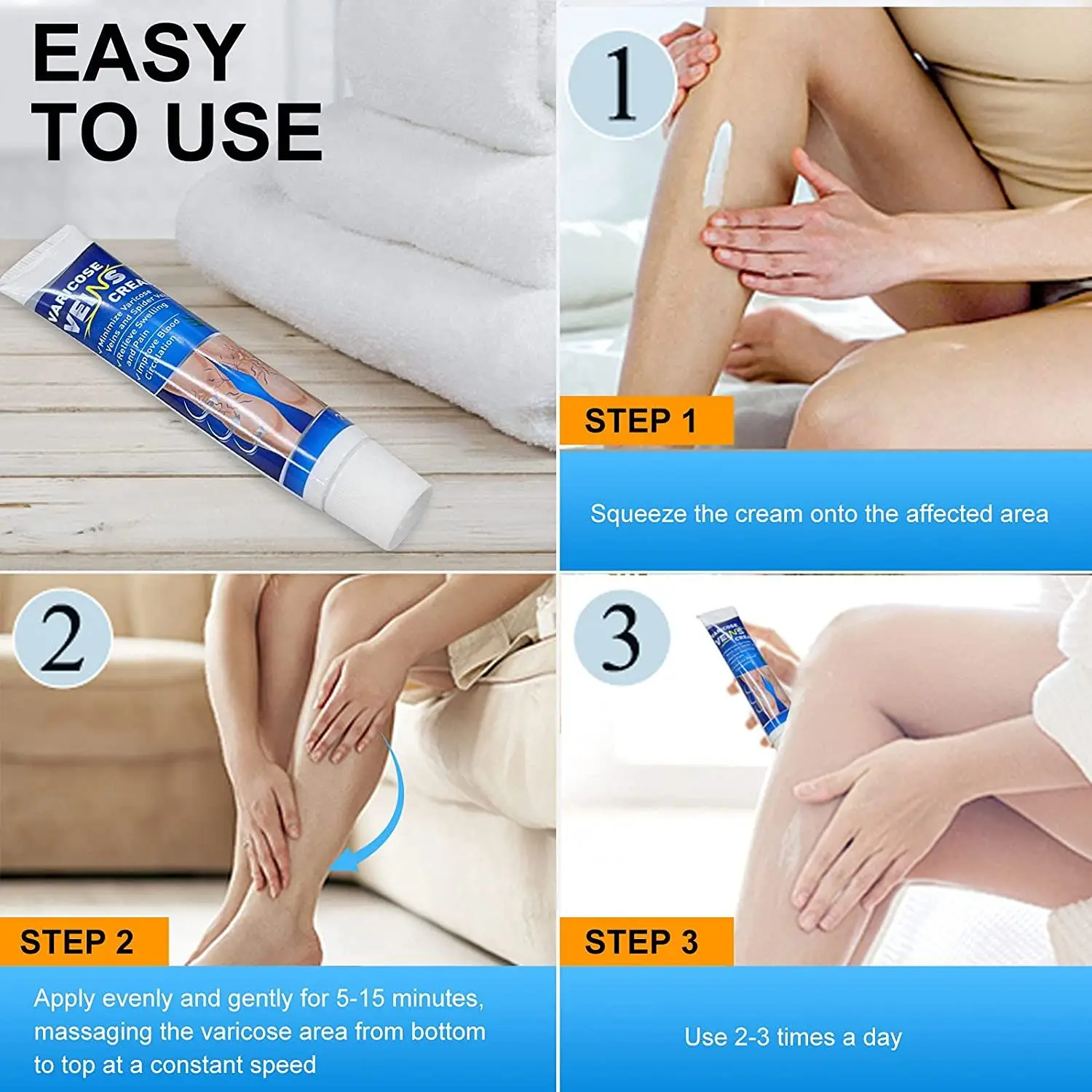 Крем для вен лечение Варикозного расширения усиления капиллярного здоровья