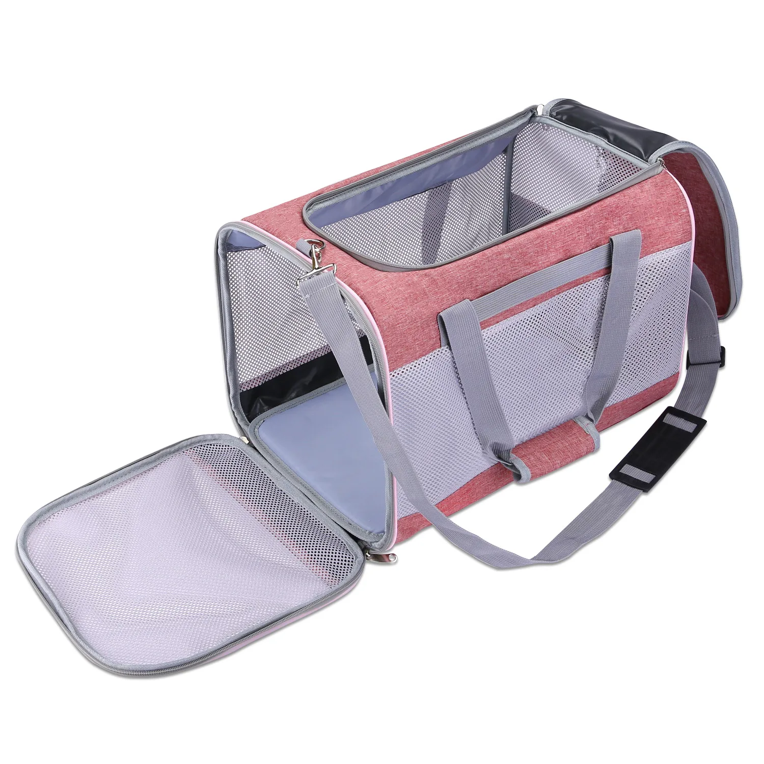 

Dog Tote Bag Carrier Breathable Portable One-shoulder Foldable Pet Backpack Dog Outing Bag Crossbody Pet Cats Transporter Bag