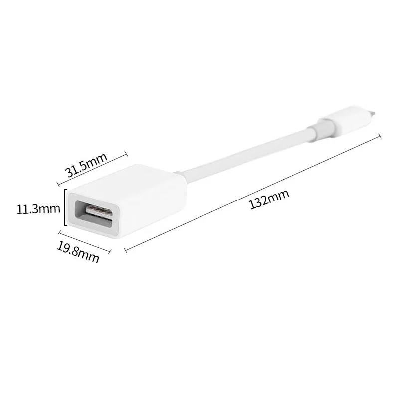 OTG кабель конвертер данных для iphone iPad разъем для клавиатуры USB проводные наушники конвертер Электрический пианино адаптер для iphone