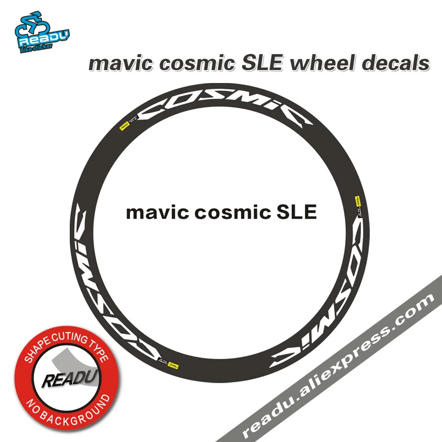 Mavic cosmic SLE Road Bike ruote decalcomanie 700C cerchioni per biciclette adesivi profondità cerchione 38mm 40mm 50mm per due ruote