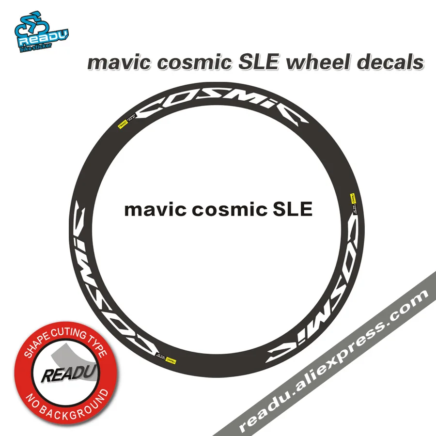 Mavic cosmic SLE дорожный велосипед Wheelset наклейки 700C Ободы велосипедных колес Обод