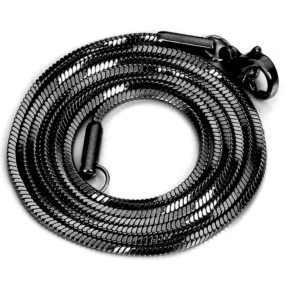 

High Quality Clavicle Women Stainless Steel Snake Chain Necklace For Men Women Jewelry Gift