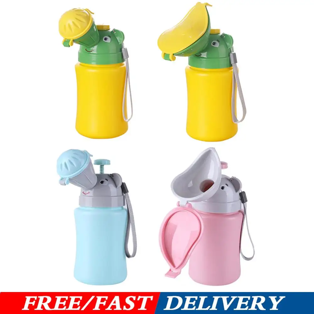 Портативный Удобный милый детский Писсуар для путешествий Детский горшок