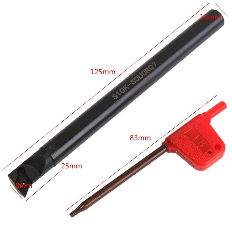 S10K-SDUCR07 для токарного станка с ЧПУ внутренний токарный инструмент держатель