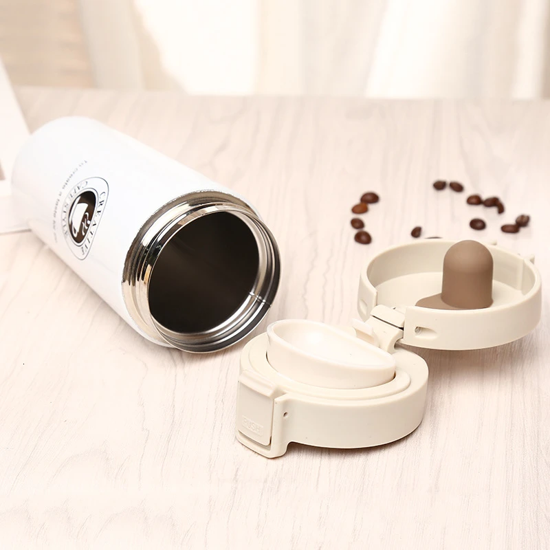 VOZRO Современная дорожная кофейная чашка термос из нержавеющей стали стакан