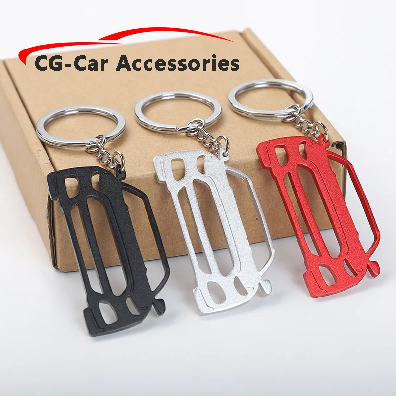 

Car aluminum alloy keychain key card buckle Mustang personalized decoration For Ford Mustang