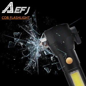 Магнитный рабочий светильник для ремонта автомобиля, 1000LM COB XPE светодиодный фонарик с USB-зарядкой, портативный светильник для кемпинга, скалолазания, охоты