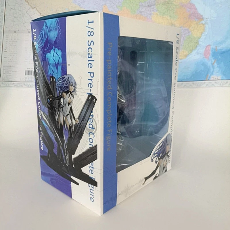 

Japanese anime BEATLESS no heartbeat girl Da Lesia eva Figure model black box base unfolded model desktop decoration