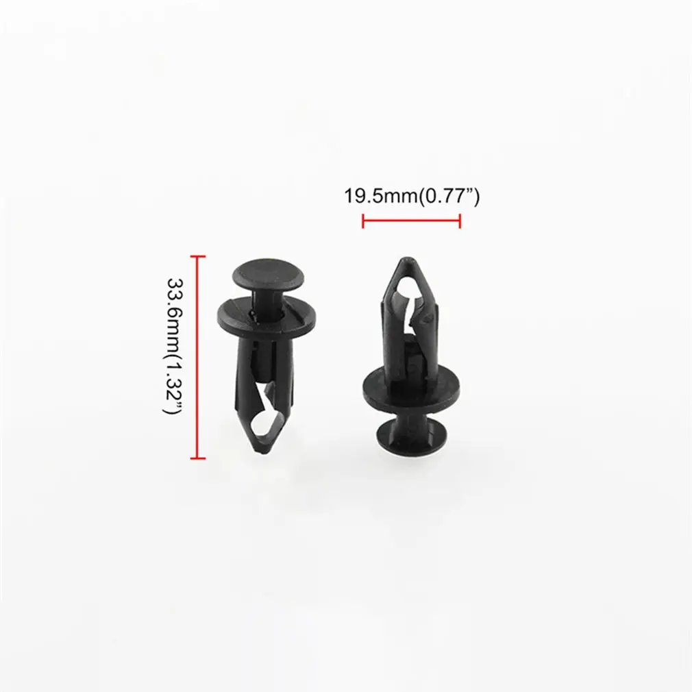 

120X9mm hole plastic fixing buckle 120 only fender bumper push-type buckle