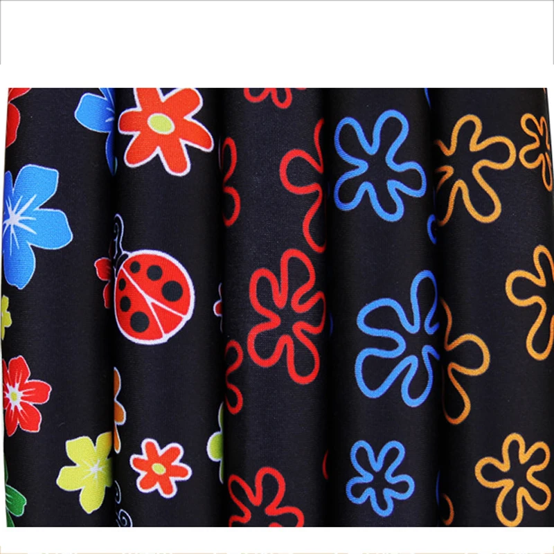 

Elegant Flowers Print Car Steering Wheel Cover Anti-slip Car Styling Elastic 38cm Steering Covers Universal Interior Accessories