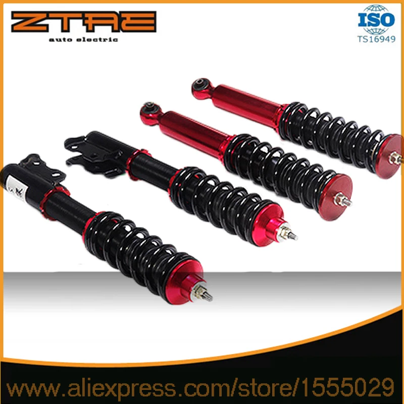 Полный комплект подвески Coilover, не регулируемый для 85-98 VW Jett@ GOLF II III MK3