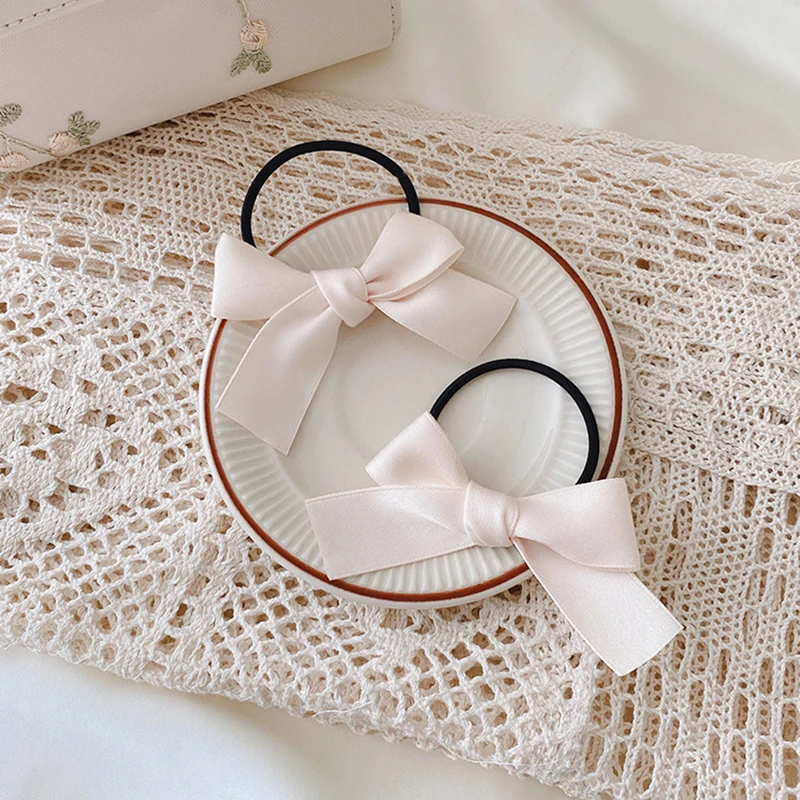 

[Xwen] New Korean Ins Super Fairy Bow Hairpin Fairy Forest Hair Clips Side Headband Headdress Top Clip Fashion Hair Accessories