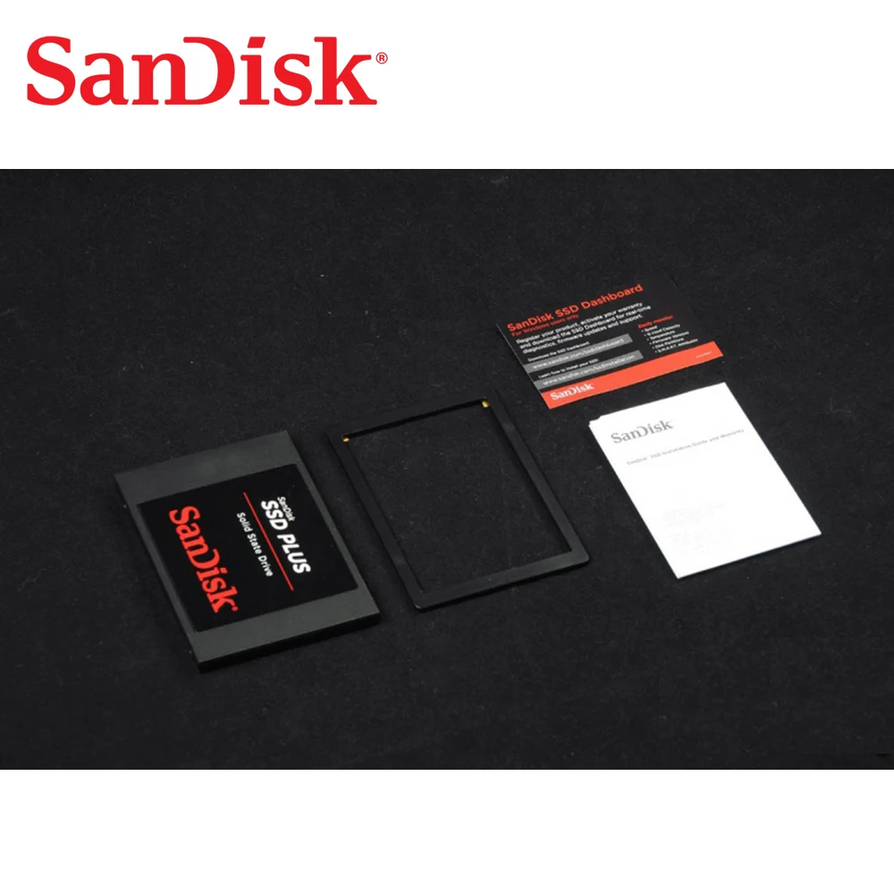 100% Sandisk SSD Plus 120 ГБ 240 480 SATA III 2 5 дюйма твердотельный диск Внутренний жесткий