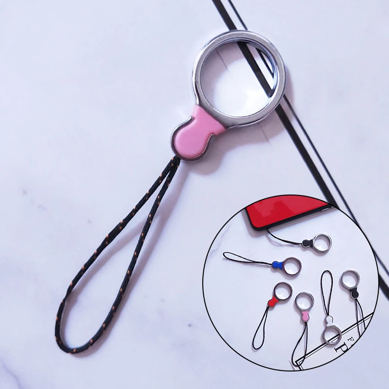 Милый металлический брелок для женщин и мужчин Роскошные ремешки ключей пальцев