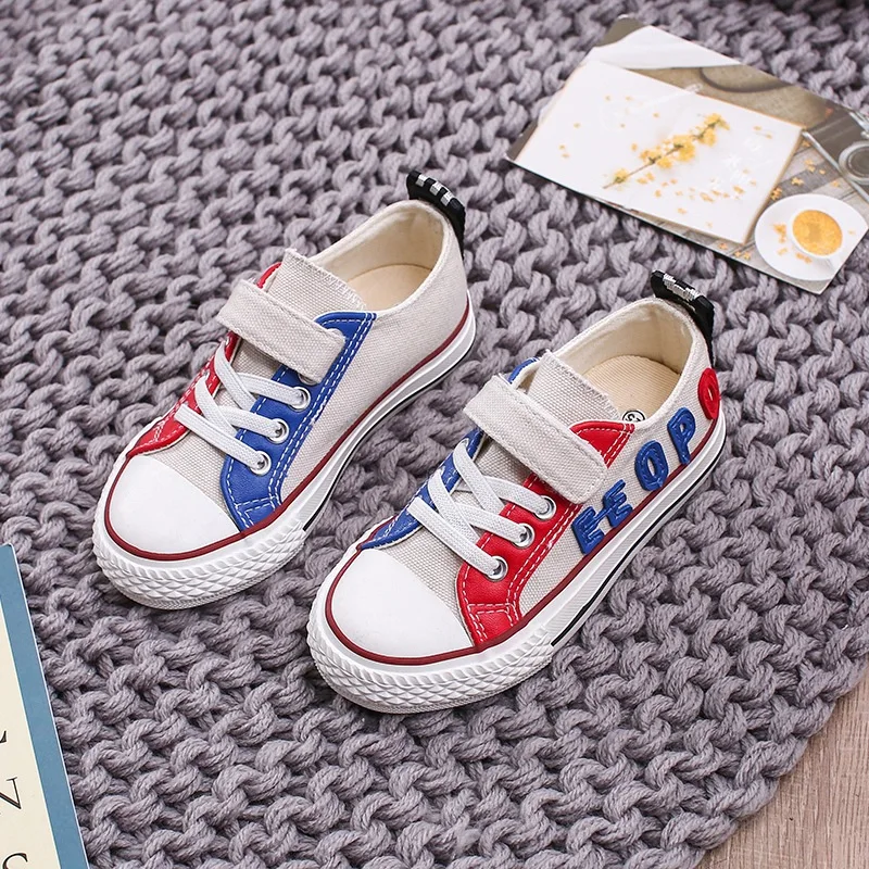 

2019 Fashion Canvas Sneakers Children's Shoes Children's Sneakers Comfortable Kids Flats Boys Shoes Girls Sneakers