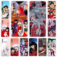 Inuyasha Anime Phone Case For Samsung Galaxy A12 A32 A52 A50 A70 A10 A20 A20S A30 A40 A72 4G Transparent Soft Shell Coque Coque