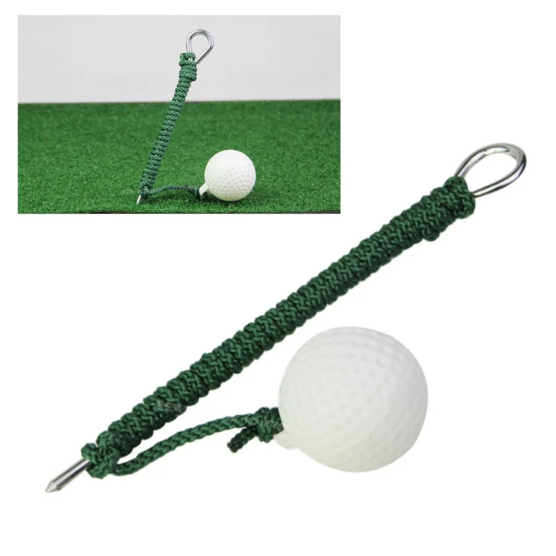 

Rope Golf Ball Hit Shot Putting Training Practice Aid Swing Sports Practice Protable Easy Operation Sports Utensil