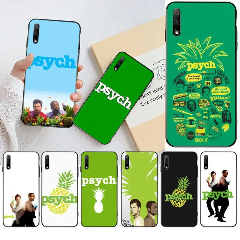 

KPUSAGRT Psych Shawn and Gus Bling Cute Phone Case for Huawei Honor 30 20 10 9 8 8x 8c v30 Lite view pro