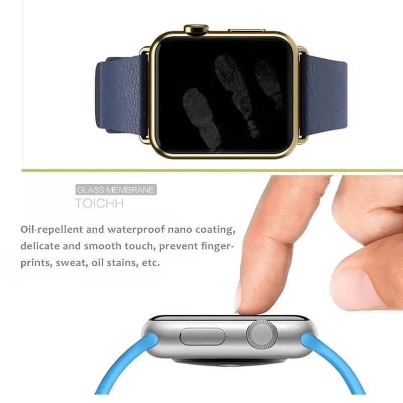 Защитное стекло для Apple Watch закаленное i watch 1 2 44 мм 38 42 40 мм|Защитные стёкла и плёнки