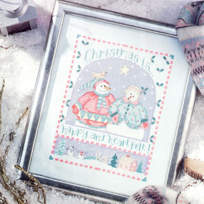 

Crazy119-3 DIY Homefun Cross Stitch Kit Packages Counted Cross-Stitching Kits New Pattern NOT PRINTED Cross stich Painting Set