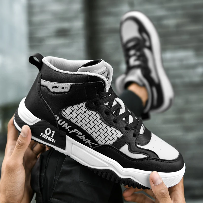 

Jane Men's New Casual Fashion basketball Shoes Breathable Sneakers Soft Non-Slip Shoes Comfortable Sport Running Shoes for Male