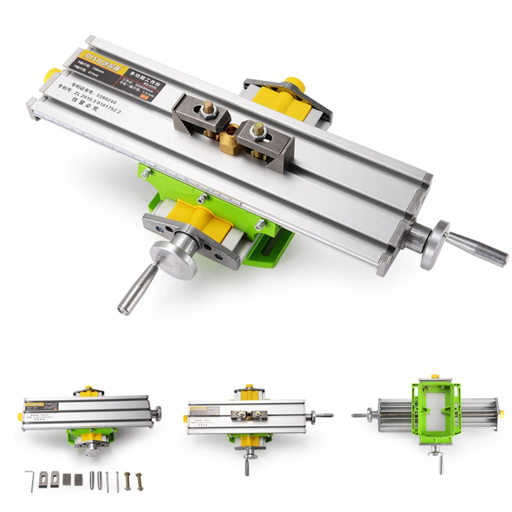ALLSOME MINIQ BG6330 мини прецизионный фрезерный станок Рабочий стол многофункциональная