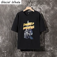 glacialwhale mens t shirt men summer tops anime print t shirts japanese streetwear harajuku casual oversized t shirt for men
