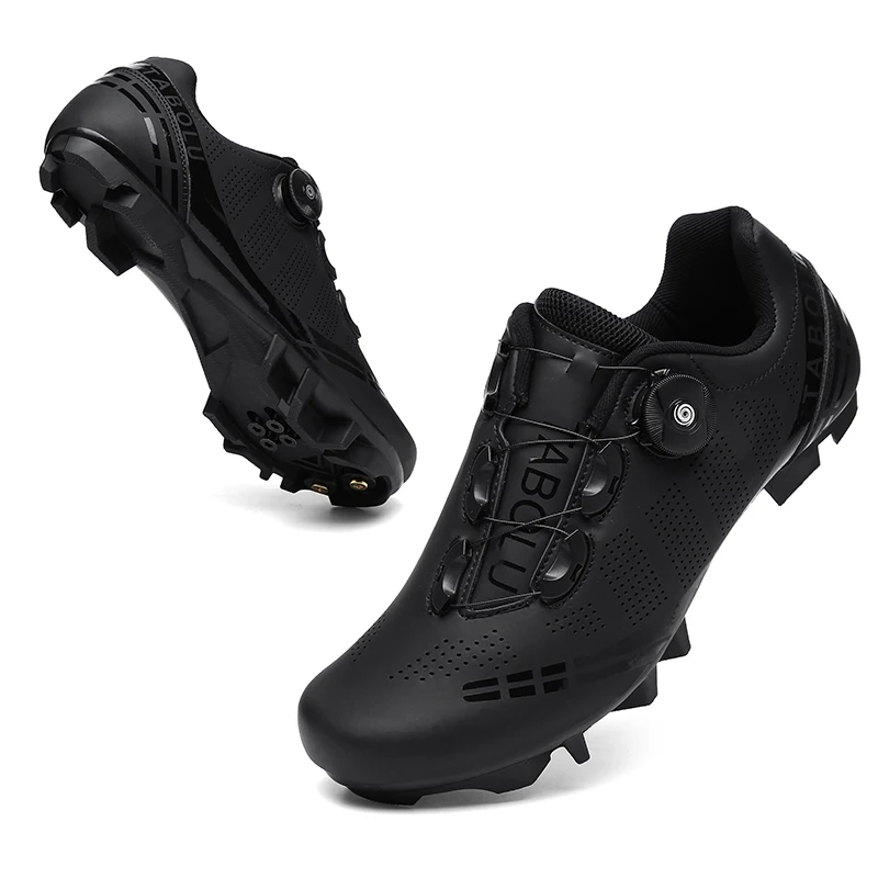 

Winter MTB Cycling Shoes for men Sapatilha Ciclismo Self-Locking Road Bicycle Sneakers Women Flat Cleat Mountain Bicycle Shoes