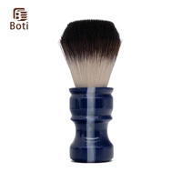 boti brush shaving brush galaxy resin handle with imitate black badger synthetic hair knot bulb type handmade beard product