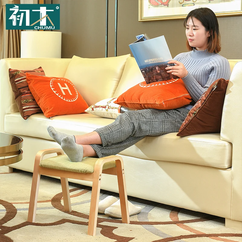 Домашний табурет обувь для переодевания модный креативный простой низкий