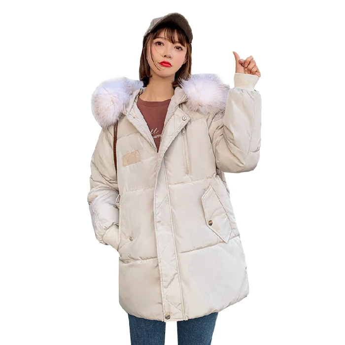 

Fv7927 2019 new autumn winter women fashion casual warm jacket female coats woman parka woman clothes korean