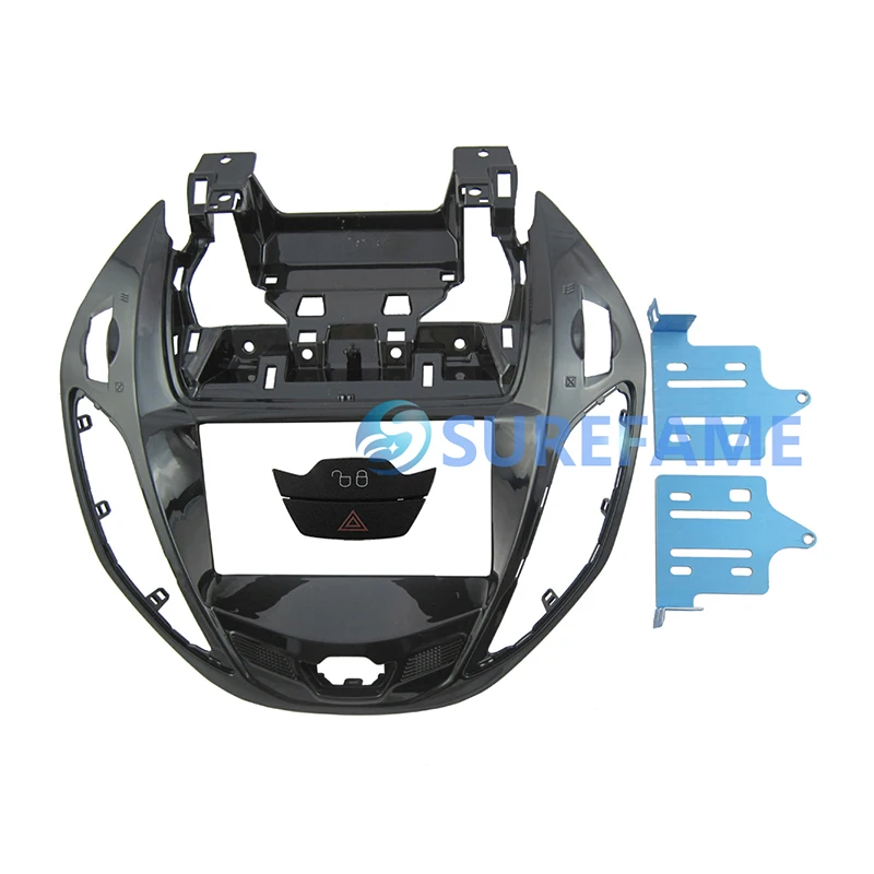 Двойная Din Автомобильная фасция для Ford B-MAX Bmax 2012 + с переключателем Радио Стерео