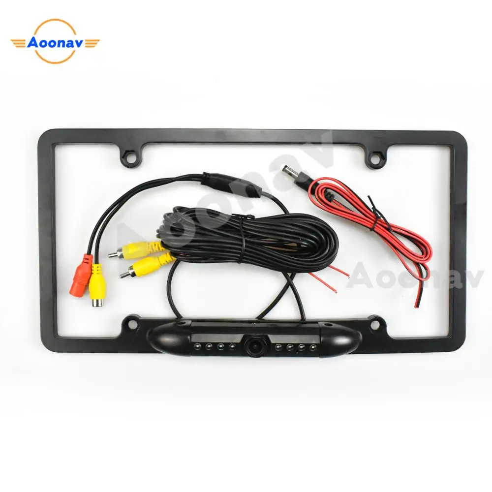 Универсальная парковочная камера заднего вида с углом обзора 170 ° супер HD ночного