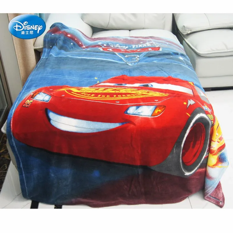 Disney автомобили Одеяло пледы Mc Queen Коралловое Флисовое одеяло осень скидки 117x152 см